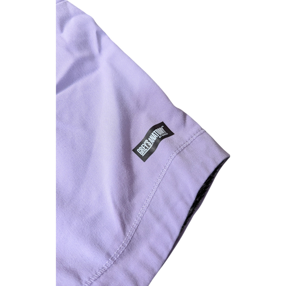 Greys Anatomy Scrub Outfit - Lilac/Lavender Purple Color-Size Small -Womens EUC - Picture 5 of 12